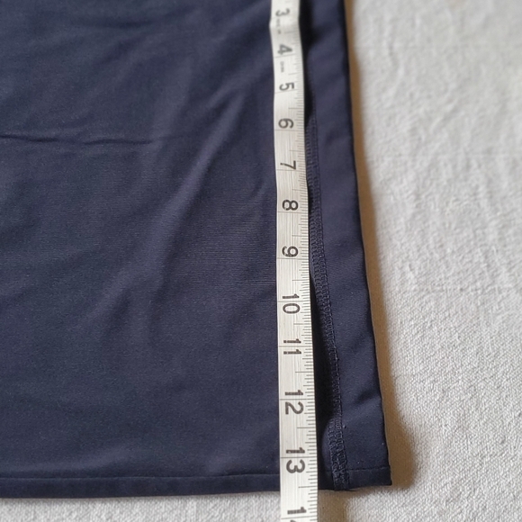 T by Talbots Navy Blue Out and About Wide Leg Sz. L Pants - Picture 14 of 16